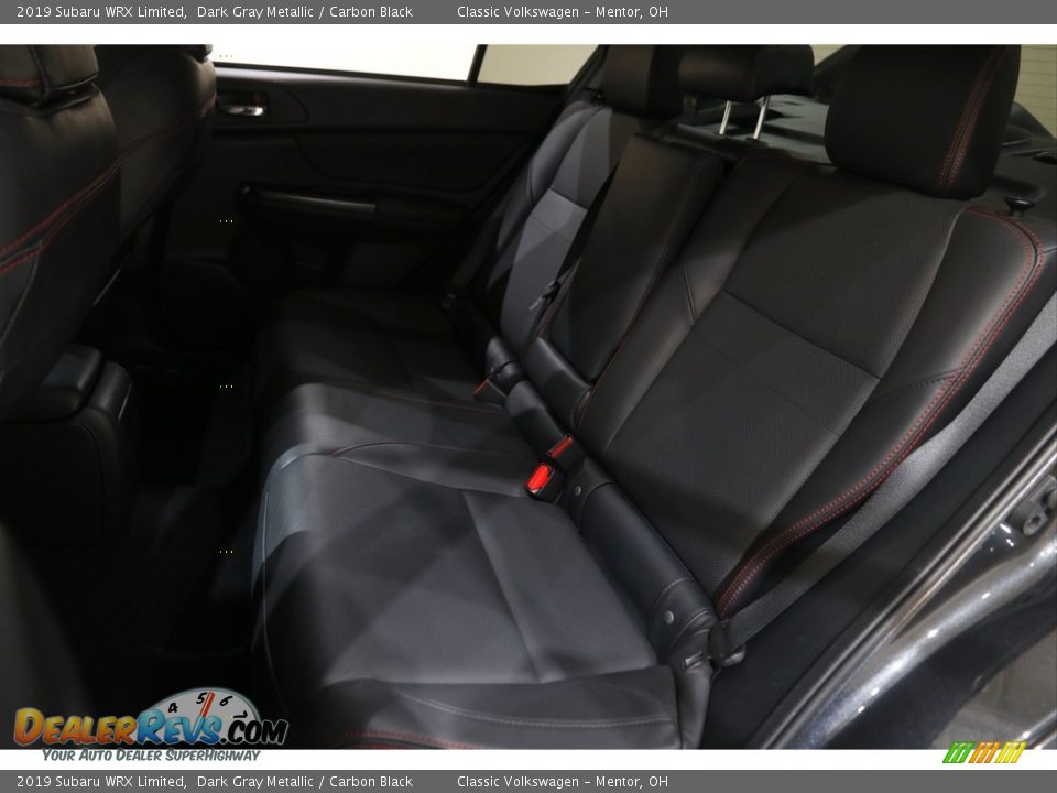 2019 Subaru WRX Limited Dark Gray Metallic / Carbon Black Photo #24