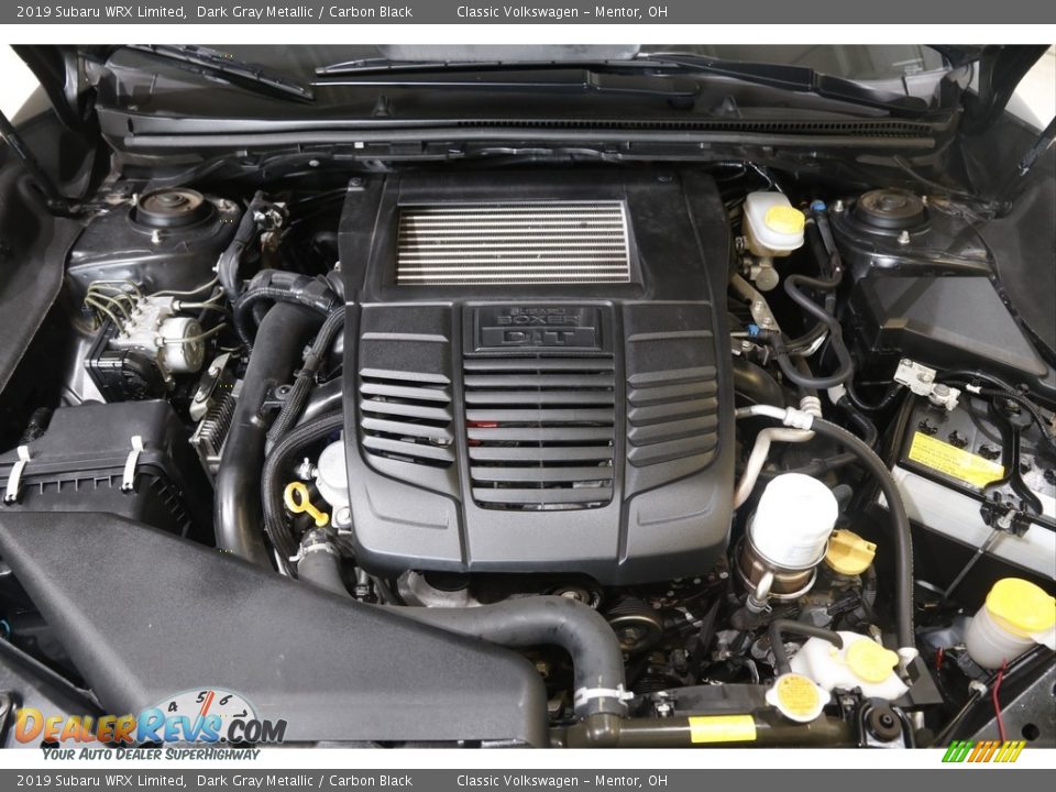 2019 Subaru WRX Limited Dark Gray Metallic / Carbon Black Photo #26