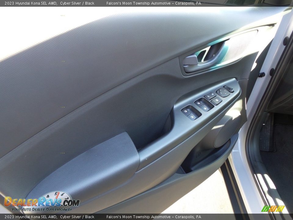 2023 Hyundai Kona SEL AWD Cyber Silver / Black Photo #14