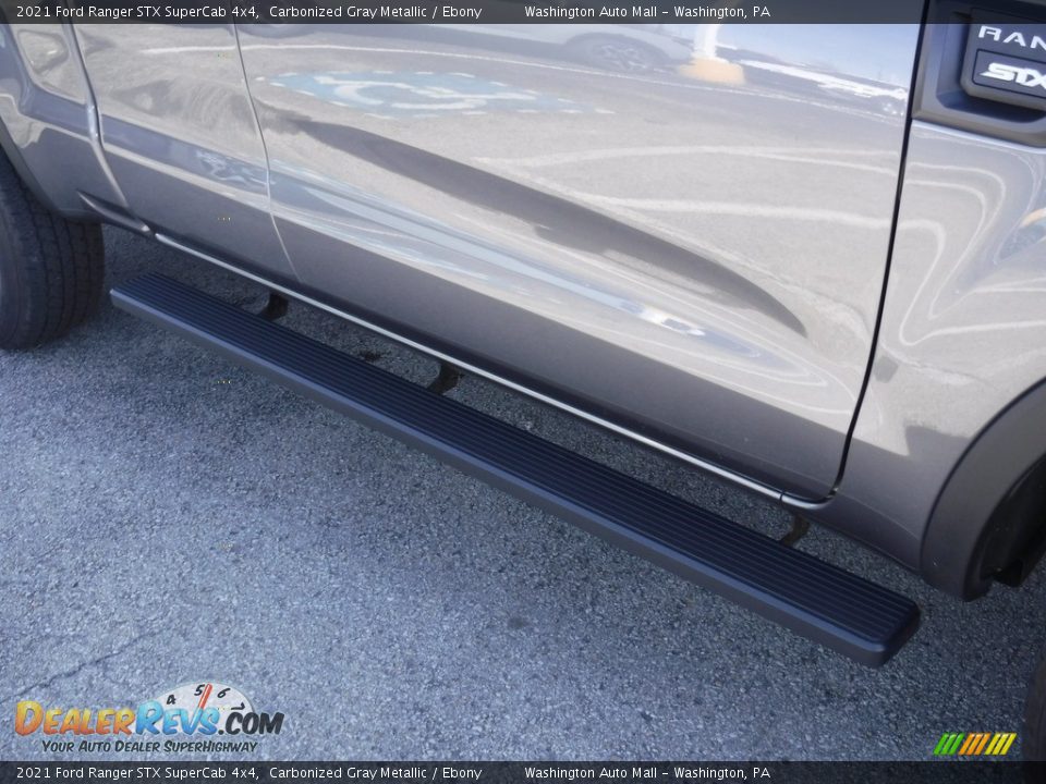 2021 Ford Ranger STX SuperCab 4x4 Carbonized Gray Metallic / Ebony Photo #5