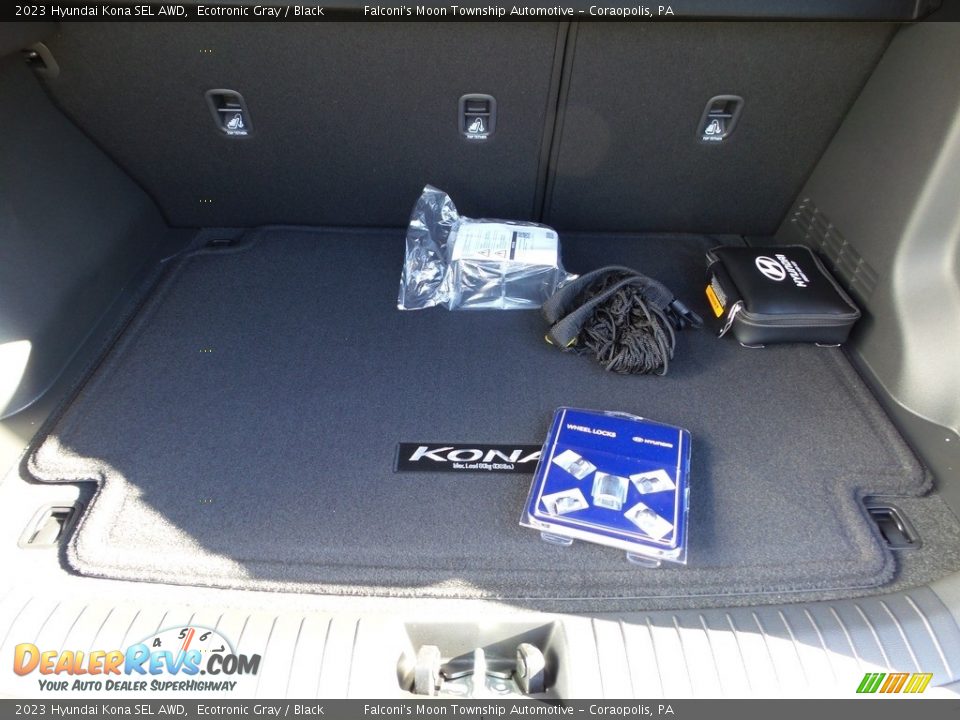 2023 Hyundai Kona SEL AWD Ecotronic Gray / Black Photo #4