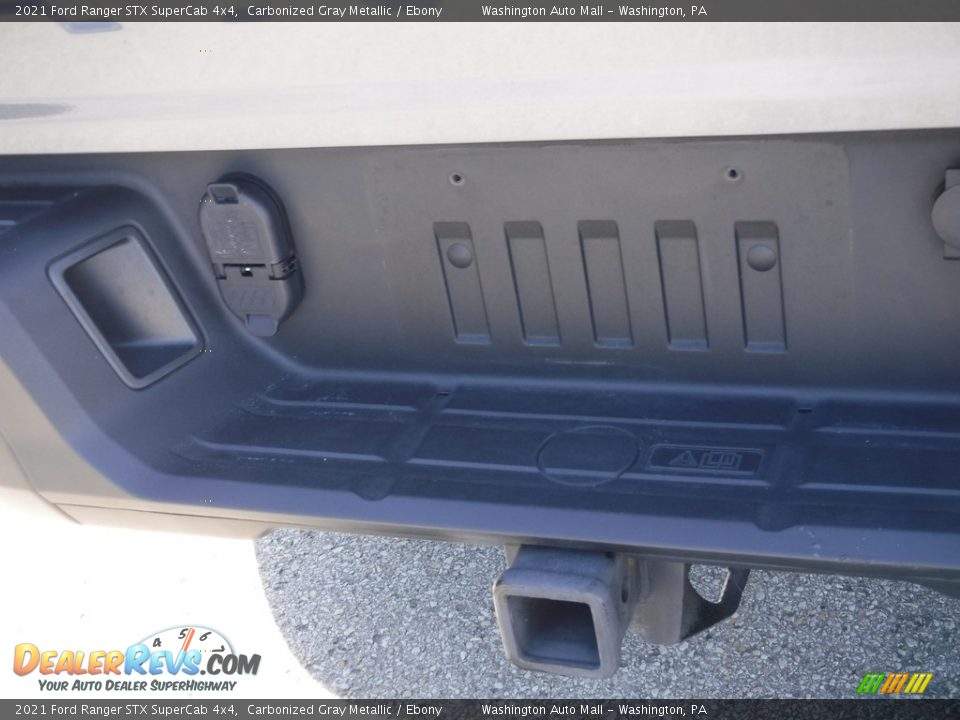 2021 Ford Ranger STX SuperCab 4x4 Carbonized Gray Metallic / Ebony Photo #11