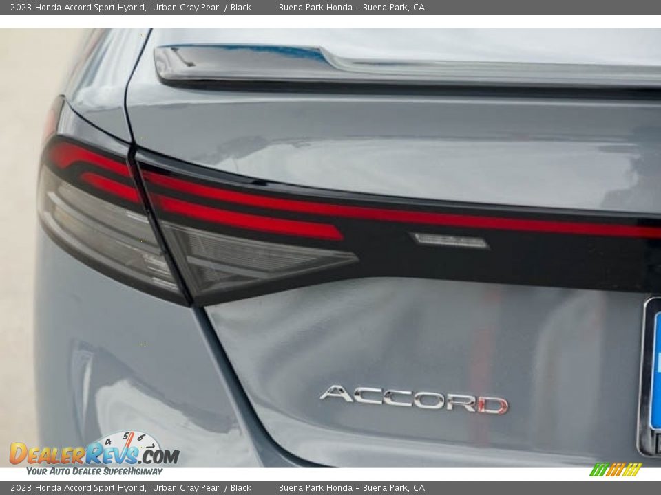 2023 Honda Accord Sport Hybrid Urban Gray Pearl / Black Photo #8