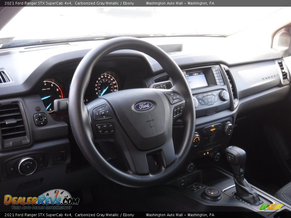 Dashboard of 2021 Ford Ranger STX SuperCab 4x4 Photo #16