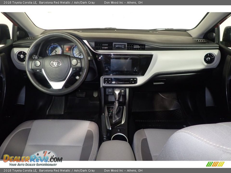 2018 Toyota Corolla LE Barcelona Red Metallic / Ash/Dark Gray Photo #20