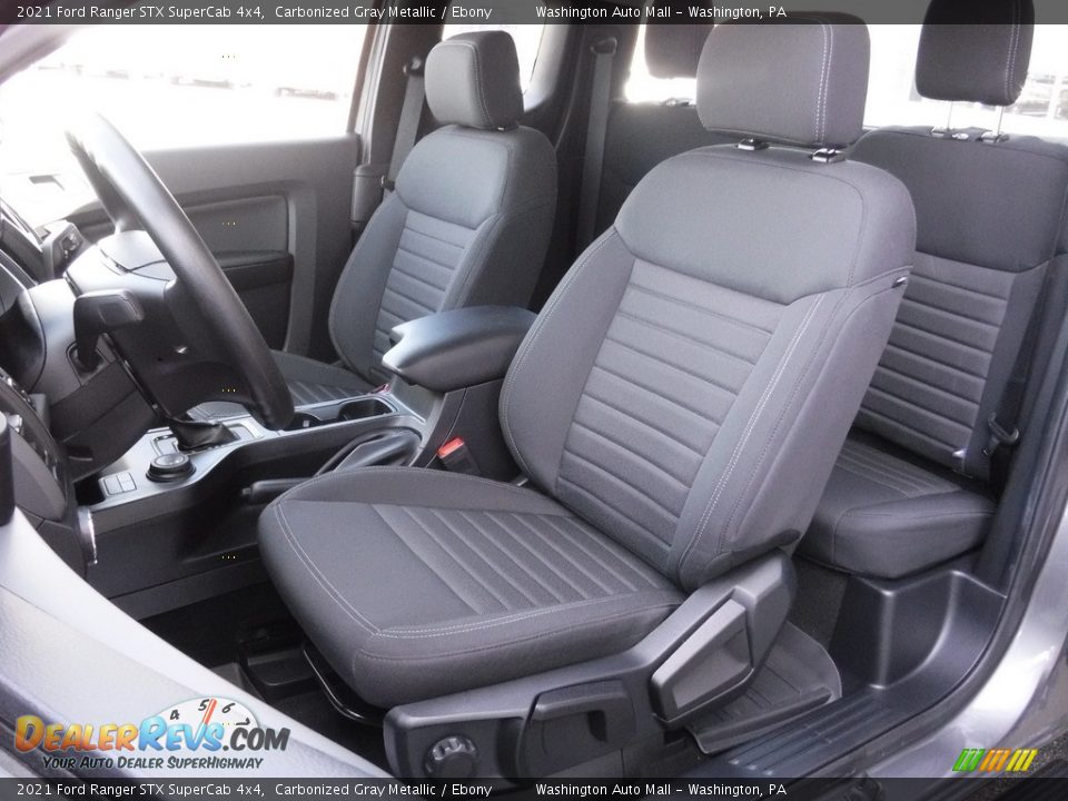 Front Seat of 2021 Ford Ranger STX SuperCab 4x4 Photo #19