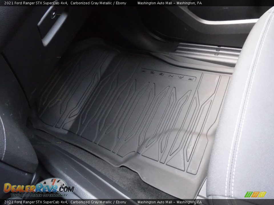 2021 Ford Ranger STX SuperCab 4x4 Carbonized Gray Metallic / Ebony Photo #21