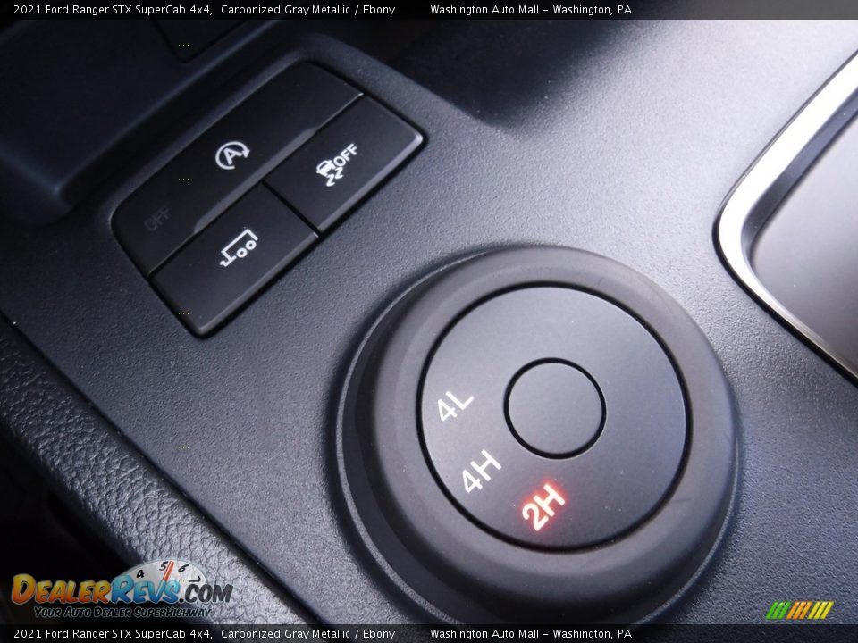 Controls of 2021 Ford Ranger STX SuperCab 4x4 Photo #24