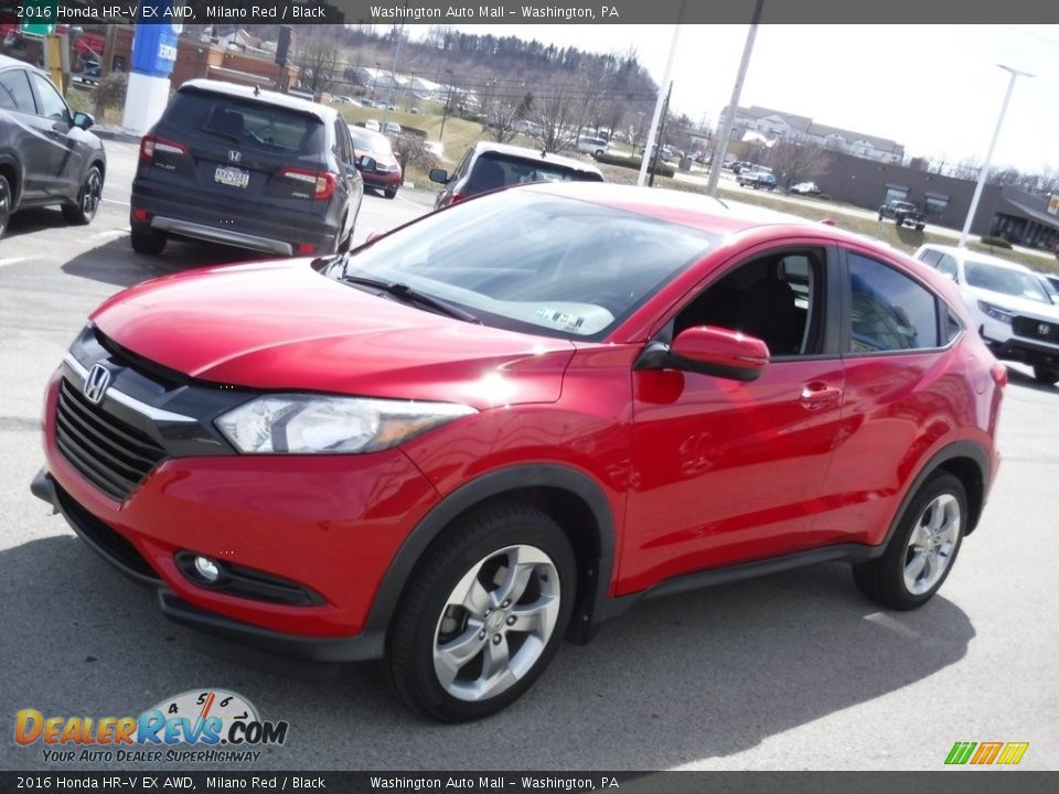 2016 Honda HR-V EX AWD Milano Red / Black Photo #6