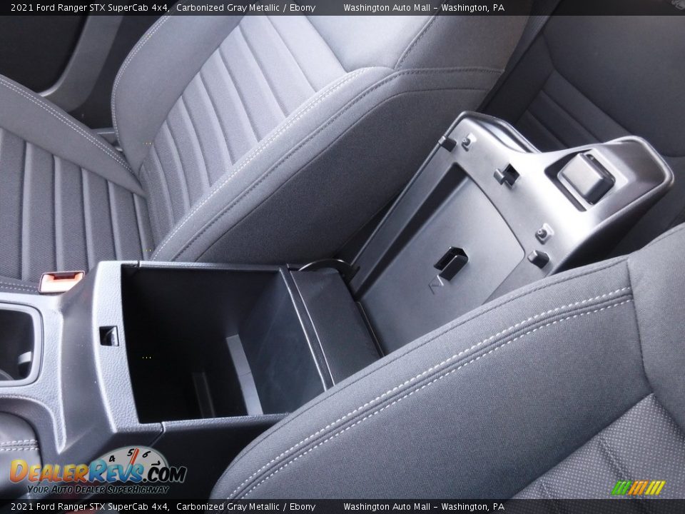 2021 Ford Ranger STX SuperCab 4x4 Carbonized Gray Metallic / Ebony Photo #30