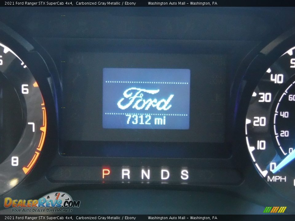 2021 Ford Ranger STX SuperCab 4x4 Carbonized Gray Metallic / Ebony Photo #36