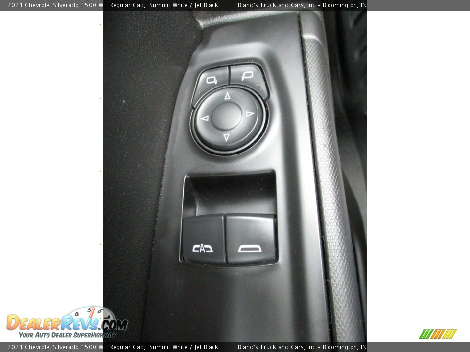 2021 Chevrolet Silverado 1500 WT Regular Cab Summit White / Jet Black Photo #17