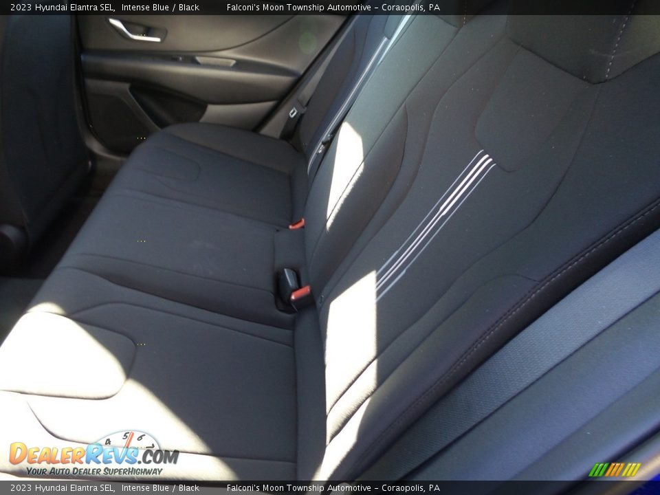 2023 Hyundai Elantra SEL Intense Blue / Black Photo #11