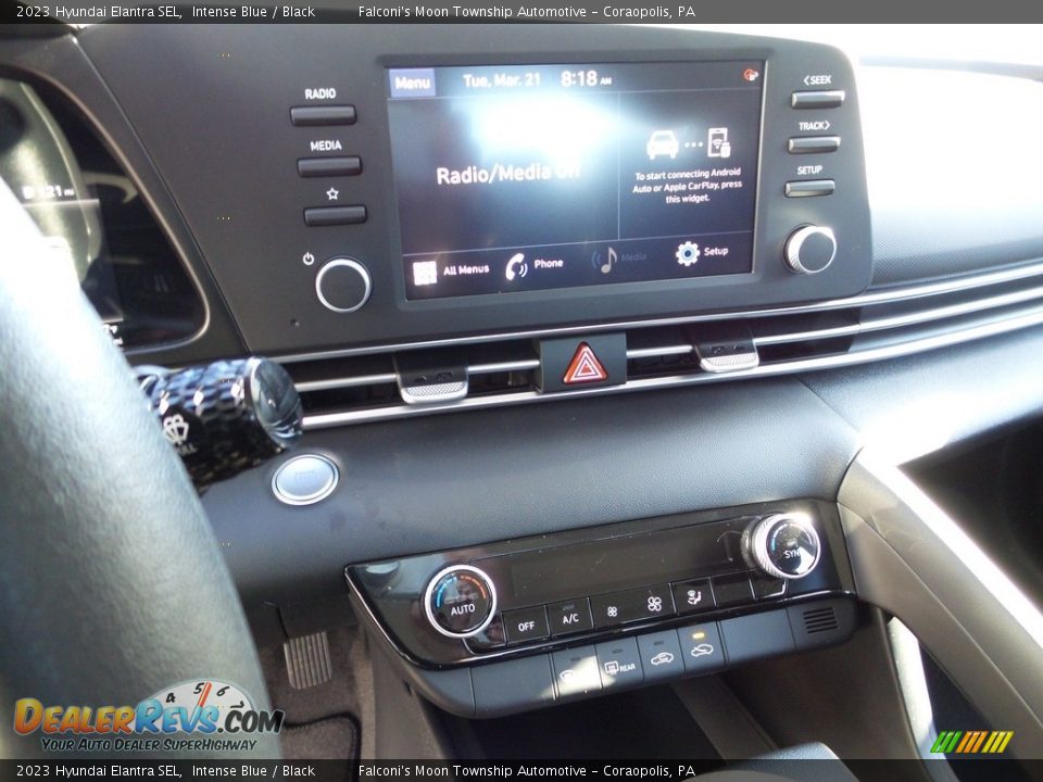 2023 Hyundai Elantra SEL Intense Blue / Black Photo #17