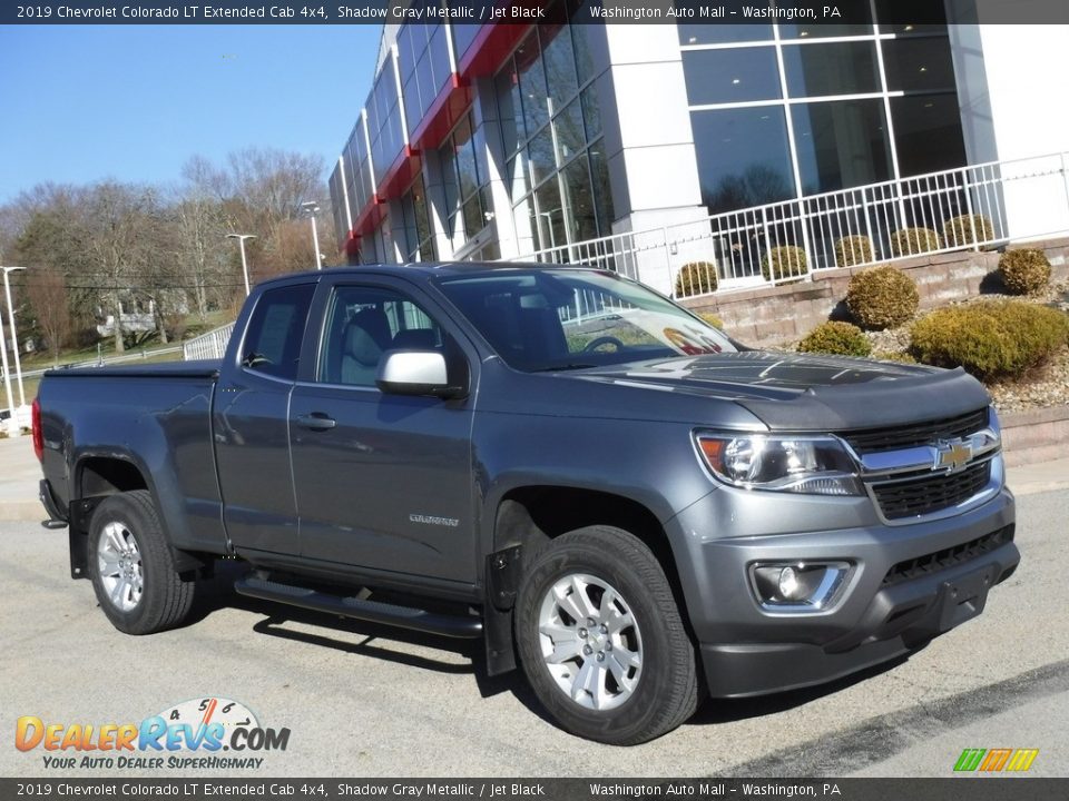 2019 Chevrolet Colorado LT Extended Cab 4x4 Shadow Gray Metallic / Jet Black Photo #1