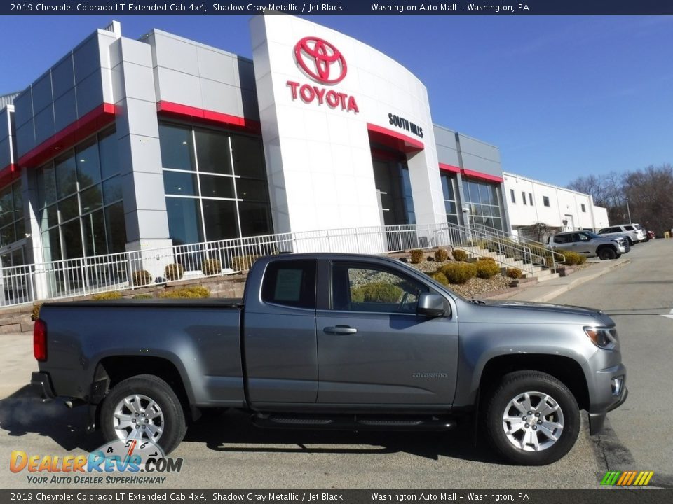 2019 Chevrolet Colorado LT Extended Cab 4x4 Shadow Gray Metallic / Jet Black Photo #2