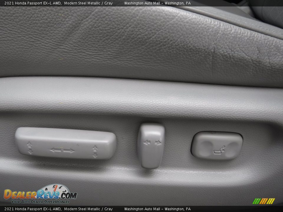 2021 Honda Passport EX-L AWD Modern Steel Metallic / Gray Photo #17