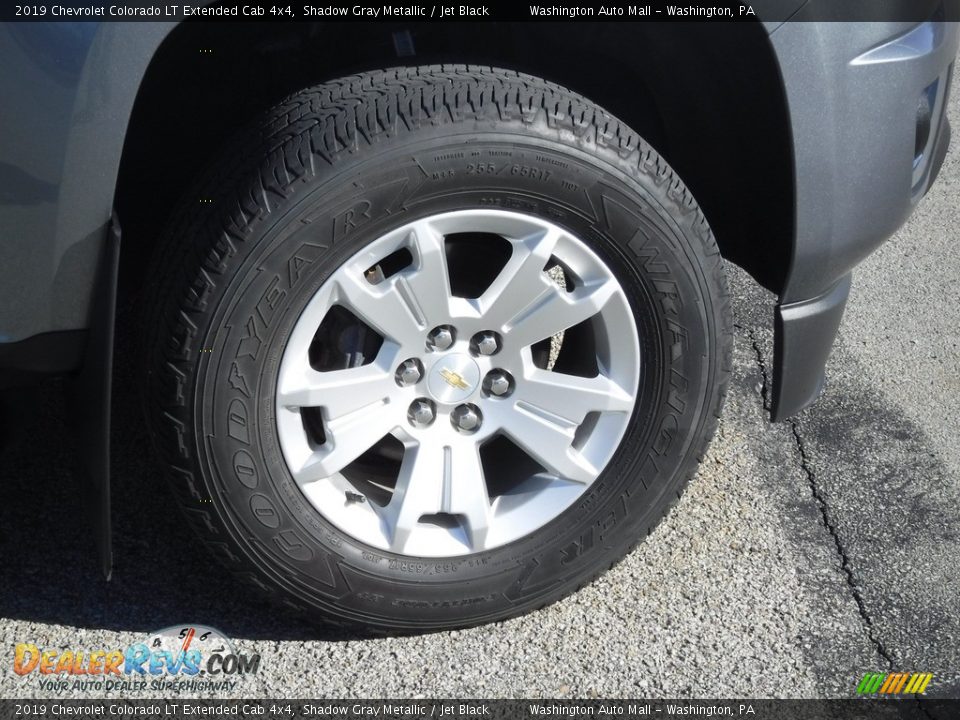 2019 Chevrolet Colorado LT Extended Cab 4x4 Shadow Gray Metallic / Jet Black Photo #11