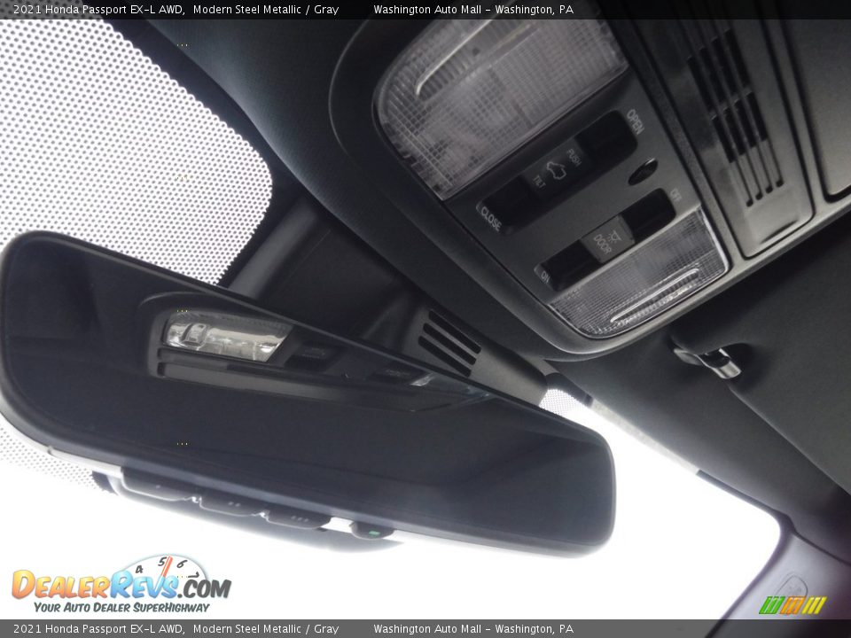 2021 Honda Passport EX-L AWD Modern Steel Metallic / Gray Photo #24