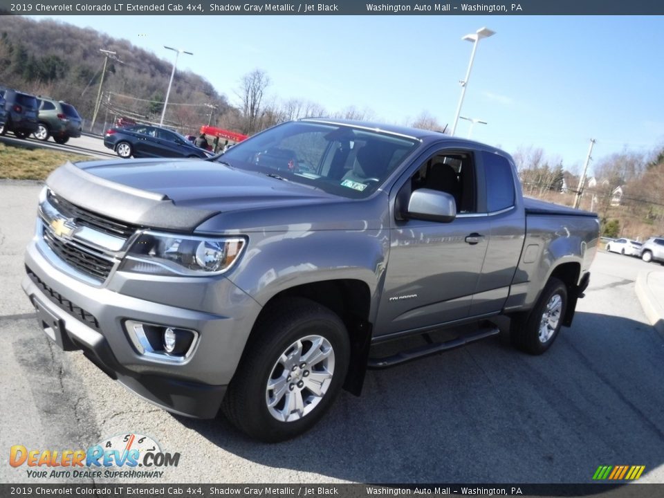 2019 Chevrolet Colorado LT Extended Cab 4x4 Shadow Gray Metallic / Jet Black Photo #15