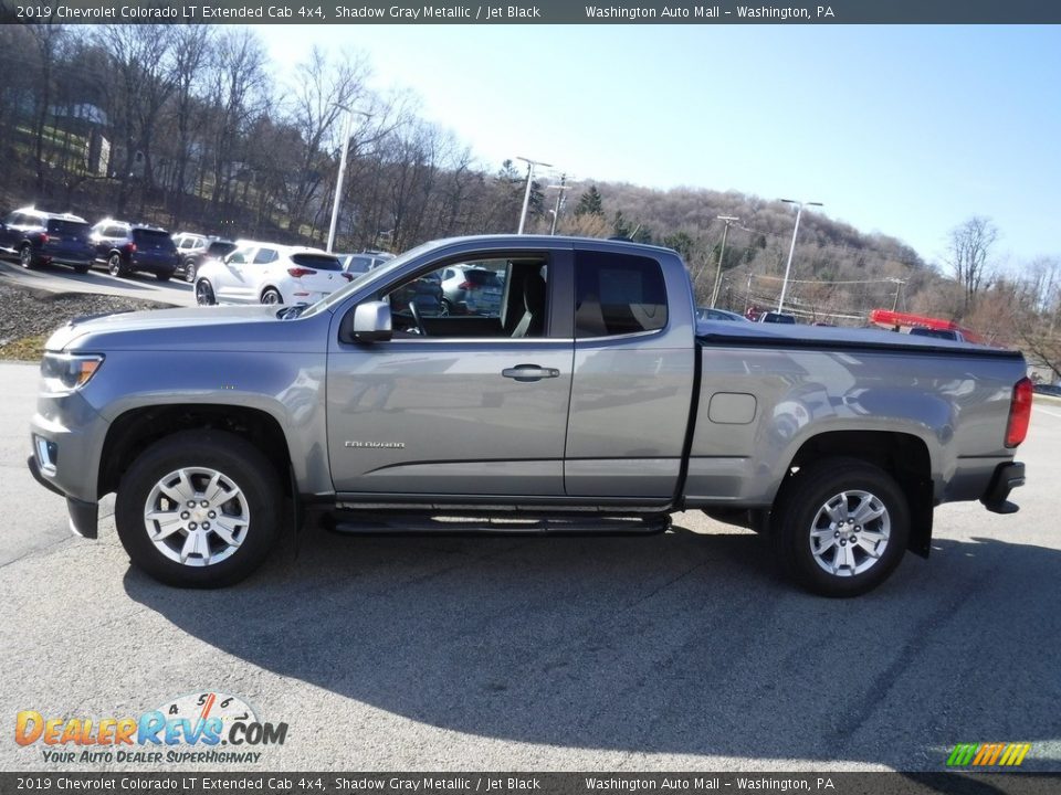 2019 Chevrolet Colorado LT Extended Cab 4x4 Shadow Gray Metallic / Jet Black Photo #16