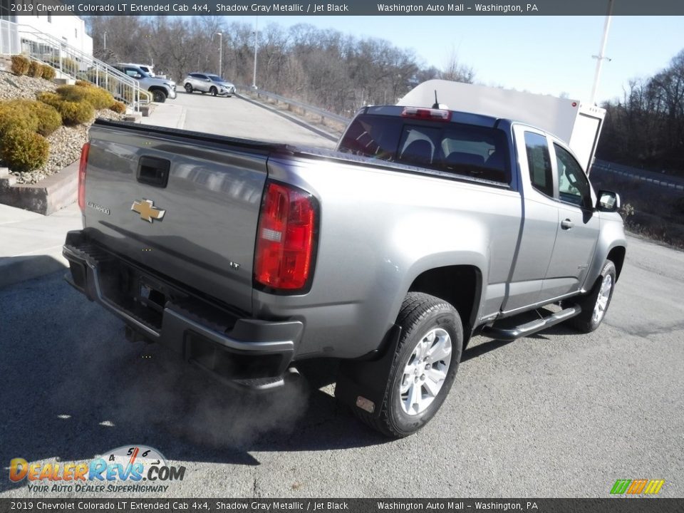 2019 Chevrolet Colorado LT Extended Cab 4x4 Shadow Gray Metallic / Jet Black Photo #21