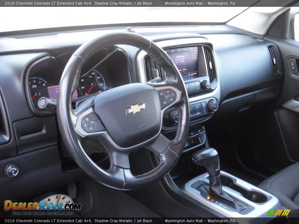 2019 Chevrolet Colorado LT Extended Cab 4x4 Shadow Gray Metallic / Jet Black Photo #23