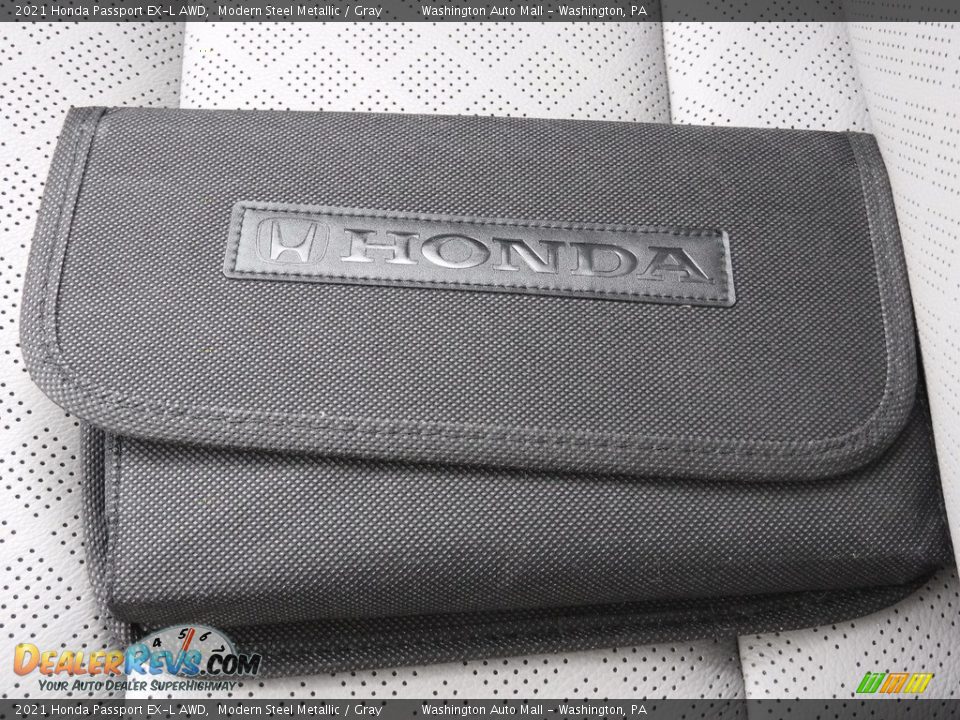 2021 Honda Passport EX-L AWD Modern Steel Metallic / Gray Photo #33