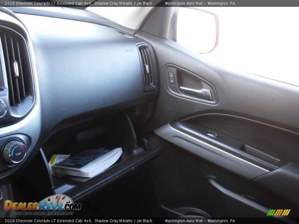 2019 Chevrolet Colorado LT Extended Cab 4x4 Shadow Gray Metallic / Jet Black Photo #30