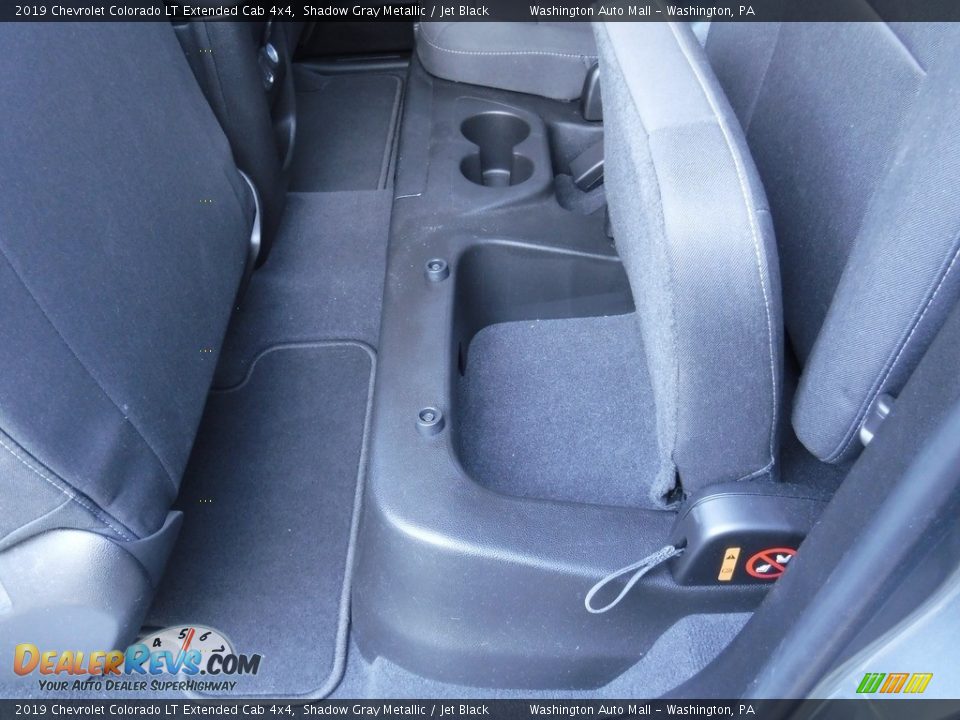 2019 Chevrolet Colorado LT Extended Cab 4x4 Shadow Gray Metallic / Jet Black Photo #32
