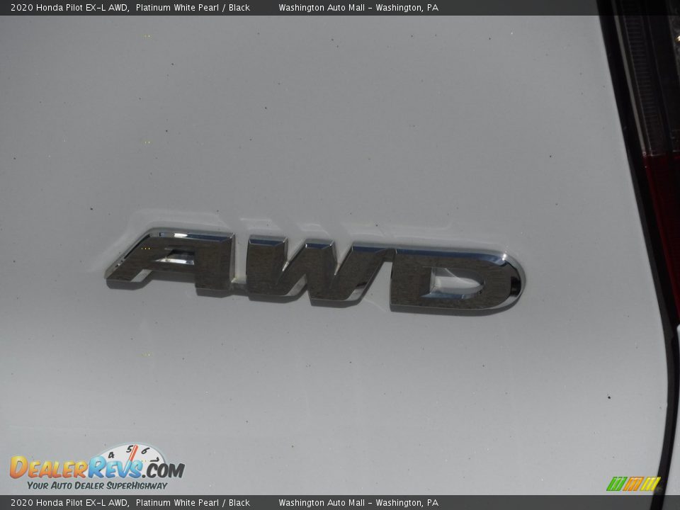 2020 Honda Pilot EX-L AWD Platinum White Pearl / Black Photo #11
