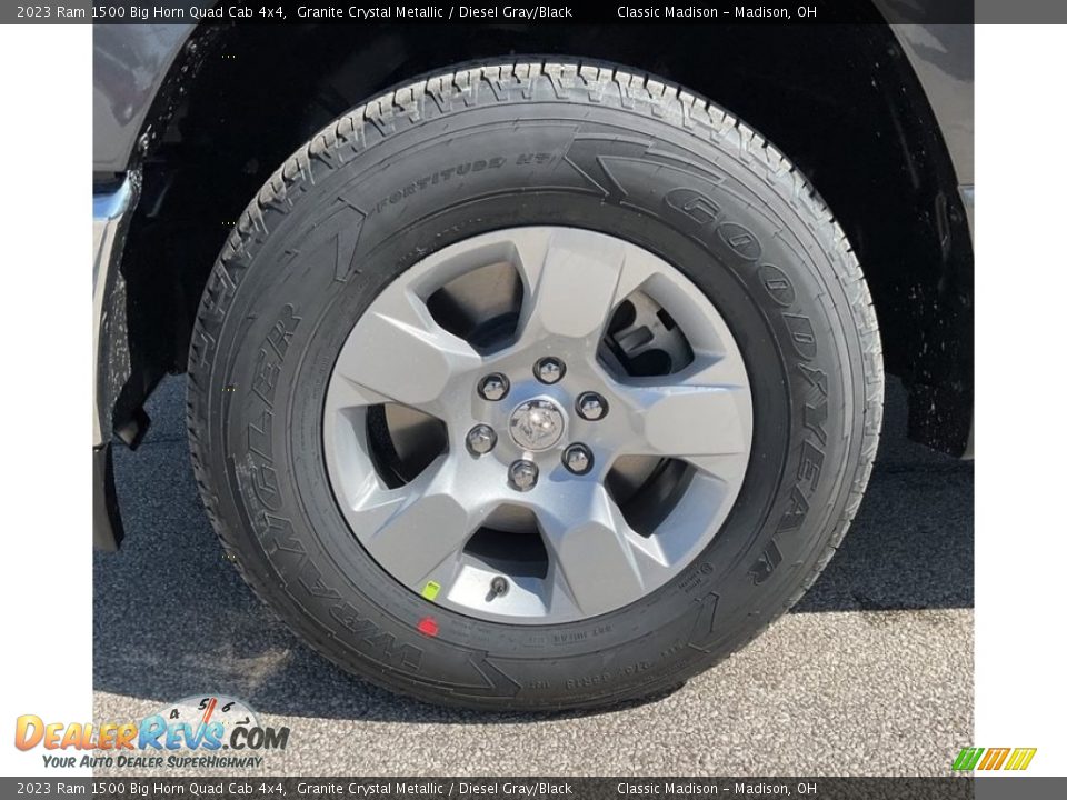 2023 Ram 1500 Big Horn Quad Cab 4x4 Granite Crystal Metallic / Diesel Gray/Black Photo #13