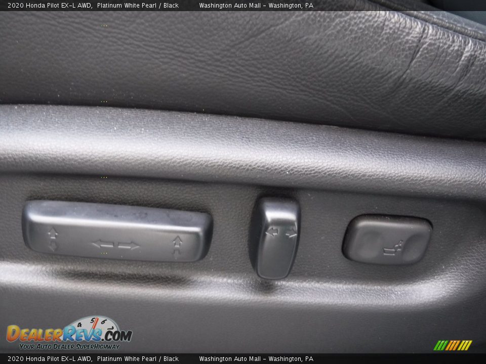 2020 Honda Pilot EX-L AWD Platinum White Pearl / Black Photo #16