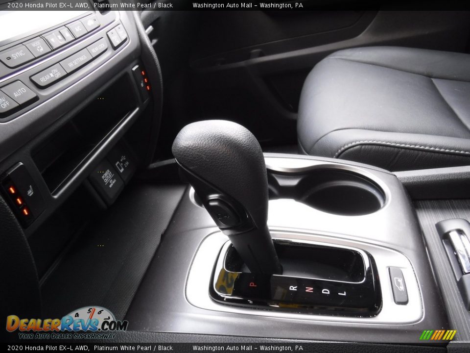 2020 Honda Pilot EX-L AWD Platinum White Pearl / Black Photo #18