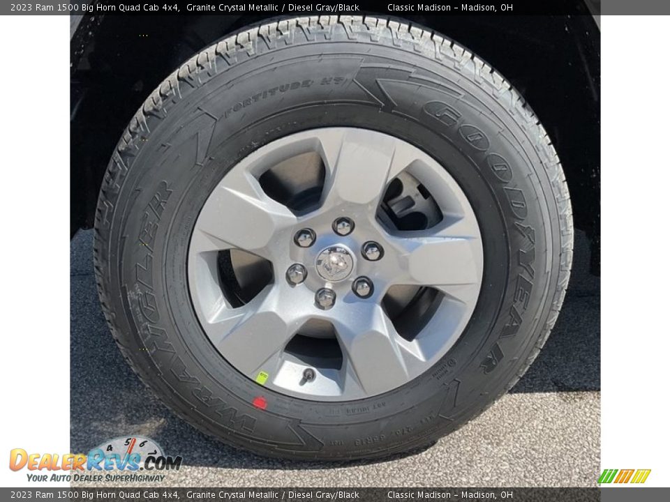 2023 Ram 1500 Big Horn Quad Cab 4x4 Granite Crystal Metallic / Diesel Gray/Black Photo #13