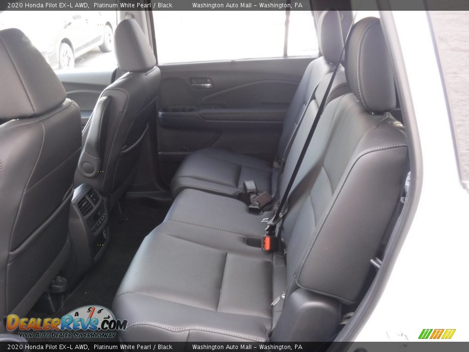 2020 Honda Pilot EX-L AWD Platinum White Pearl / Black Photo #29