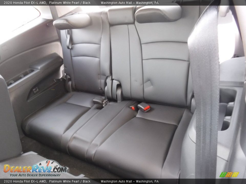 2020 Honda Pilot EX-L AWD Platinum White Pearl / Black Photo #31