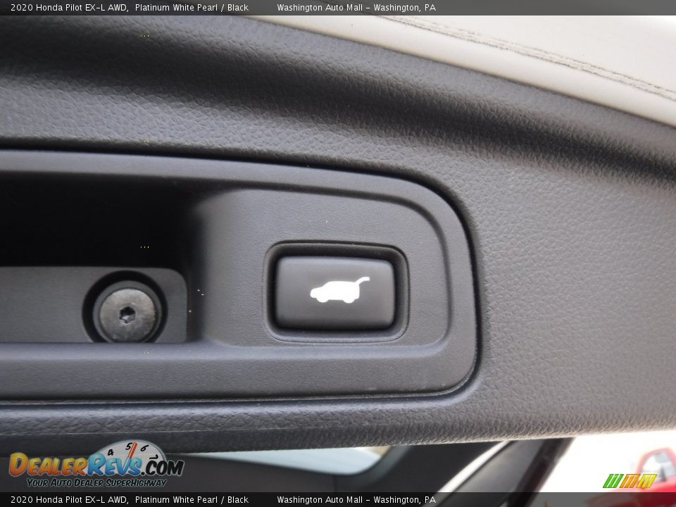 2020 Honda Pilot EX-L AWD Platinum White Pearl / Black Photo #33