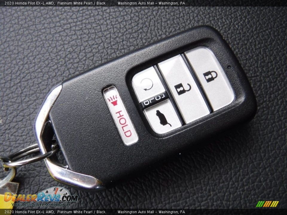 2020 Honda Pilot EX-L AWD Platinum White Pearl / Black Photo #35