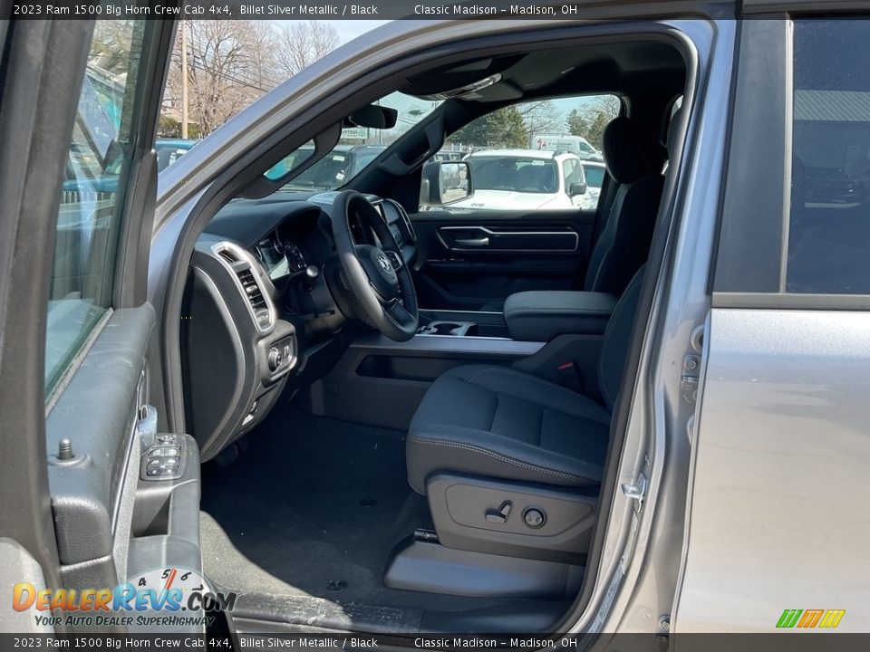 2023 Ram 1500 Big Horn Crew Cab 4x4 Billet Silver Metallic / Black Photo #2