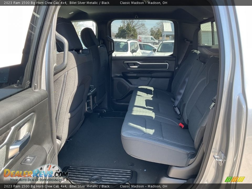 2023 Ram 1500 Big Horn Crew Cab 4x4 Billet Silver Metallic / Black Photo #3