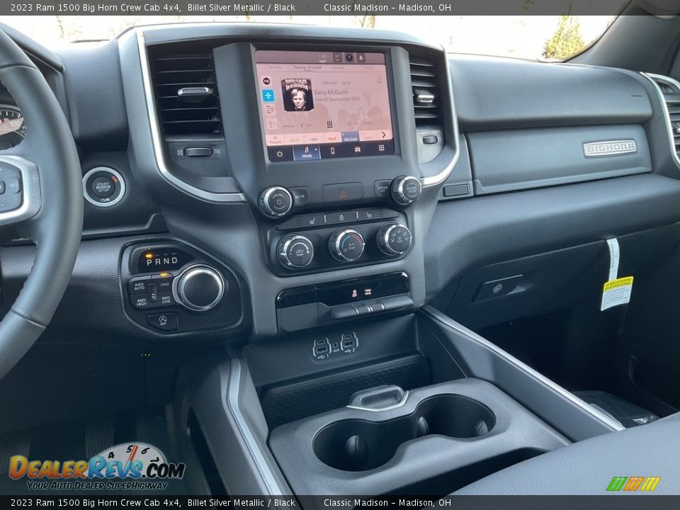 2023 Ram 1500 Big Horn Crew Cab 4x4 Billet Silver Metallic / Black Photo #6