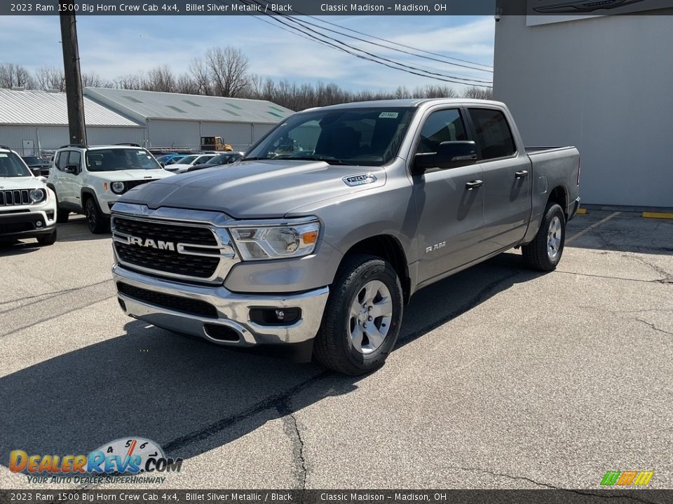 2023 Ram 1500 Big Horn Crew Cab 4x4 Billet Silver Metallic / Black Photo #7