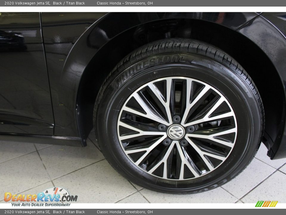 2020 Volkswagen Jetta SE Black / Titan Black Photo #5