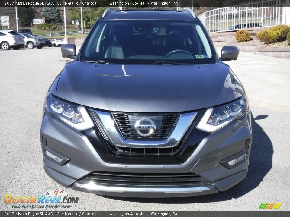 2017 Nissan Rogue SL AWD Gun Metallic / Charcoal Photo #13