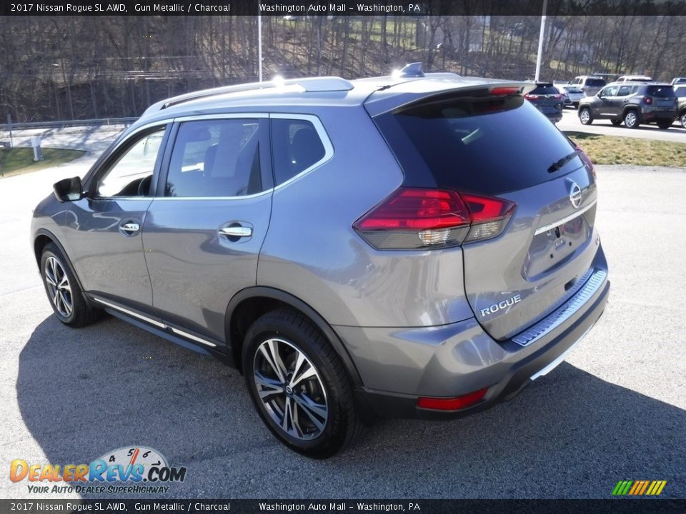 2017 Nissan Rogue SL AWD Gun Metallic / Charcoal Photo #16