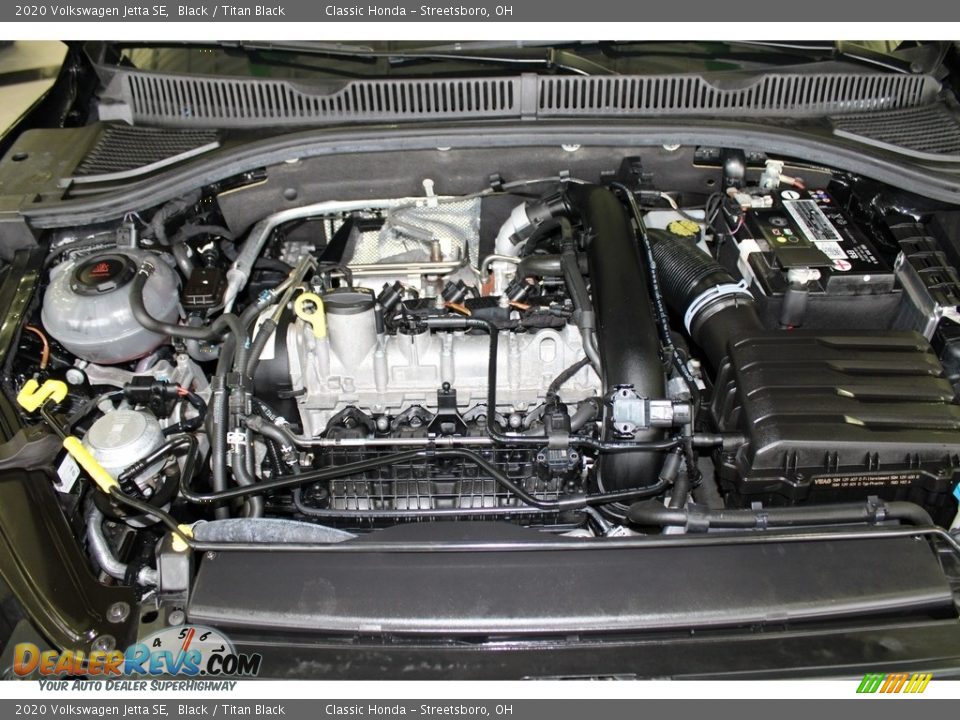 2020 Volkswagen Jetta SE Black / Titan Black Photo #13