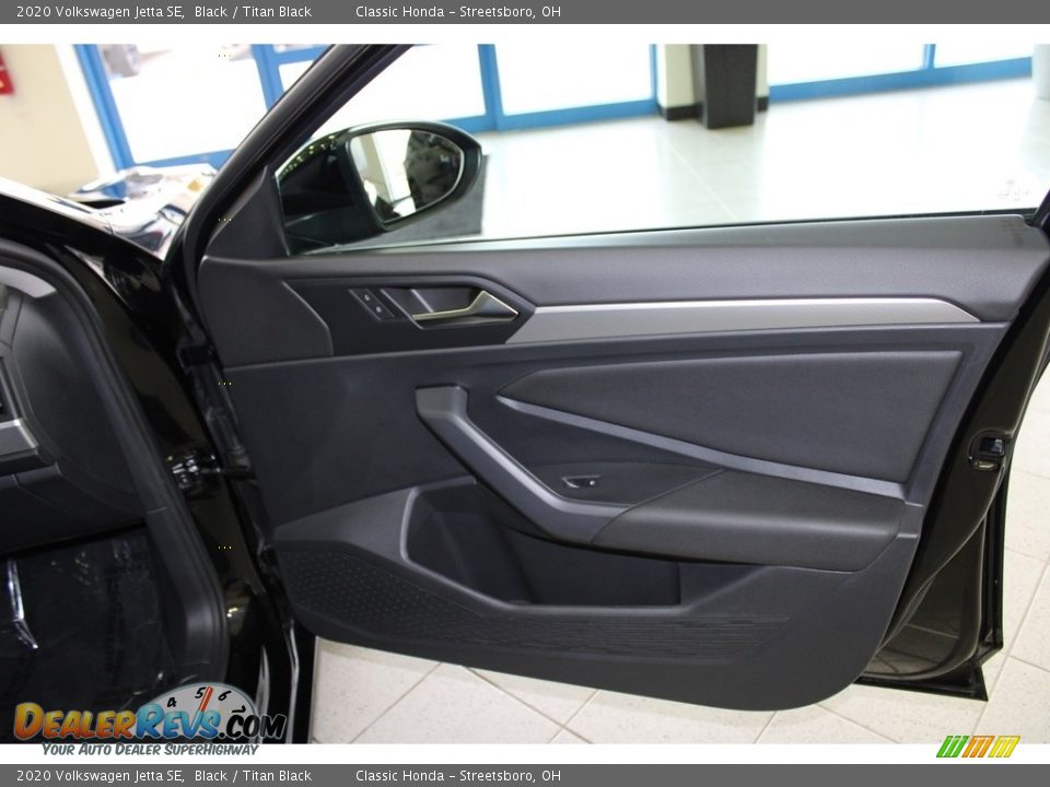 2020 Volkswagen Jetta SE Black / Titan Black Photo #14