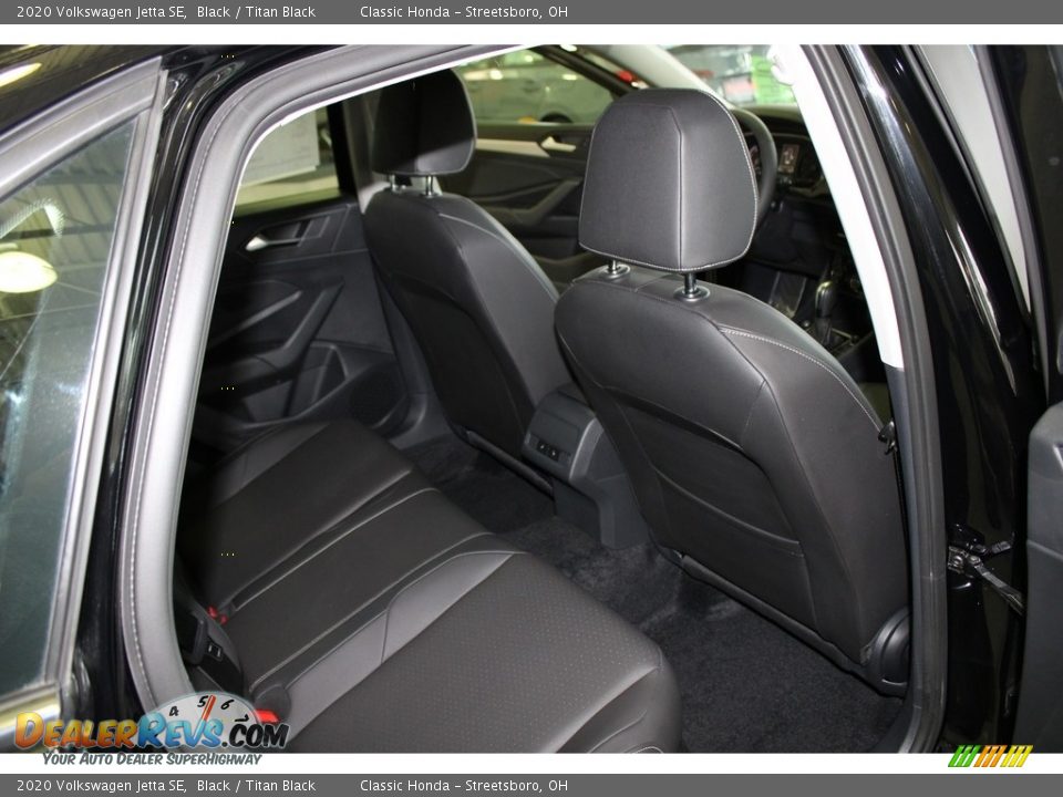 2020 Volkswagen Jetta SE Black / Titan Black Photo #19