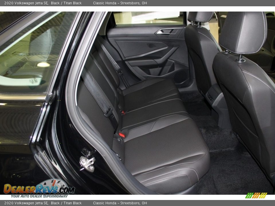 2020 Volkswagen Jetta SE Black / Titan Black Photo #20